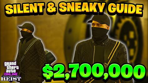 Silent & Sneaky Diamond Casino Heist Guide